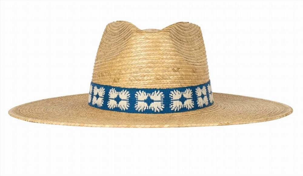 NEW SUNSHINE TIENDA women's flora palm hat in natural